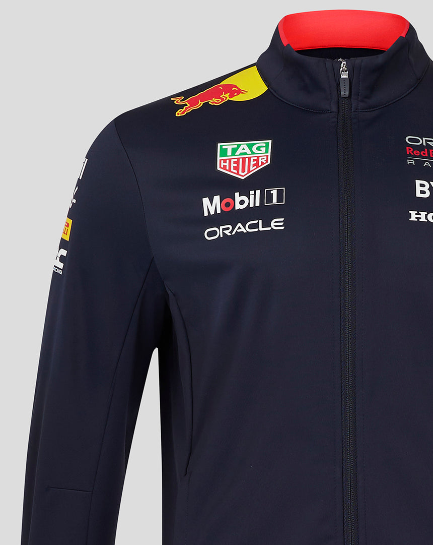 Chaqueta Red Bull Castore del equipo, softshell, azul, 2024