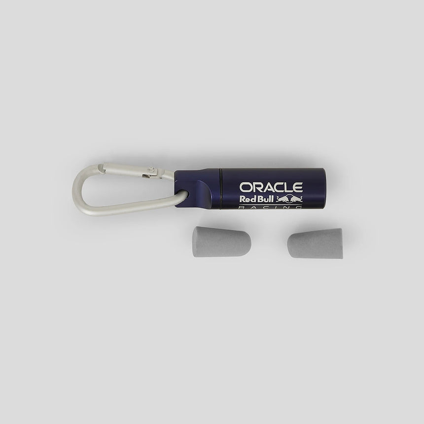 Red Bull earplug, with canister keyring, blue, 2026