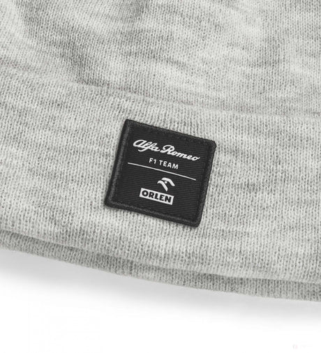 Alfa Romeo Beanie, Adult, Grey Melange, 2022 - FansBRANDS®