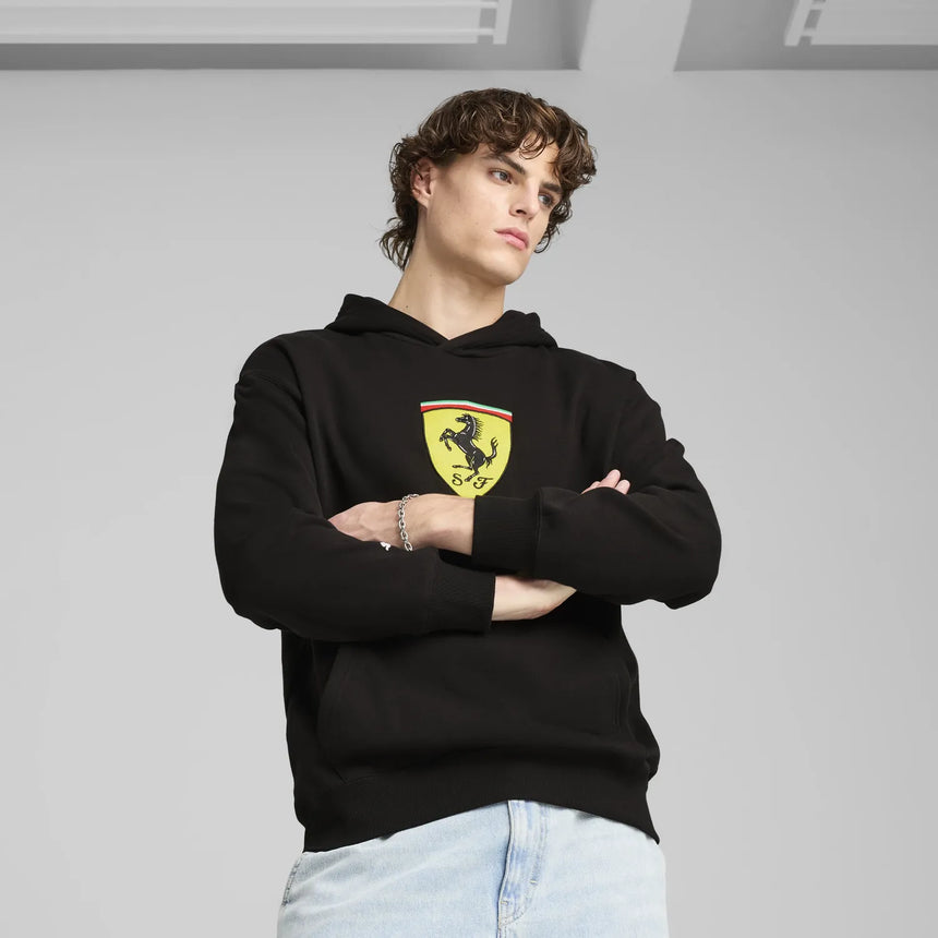 Sudadera con capucha Ferrari Race Big Shield 🔥