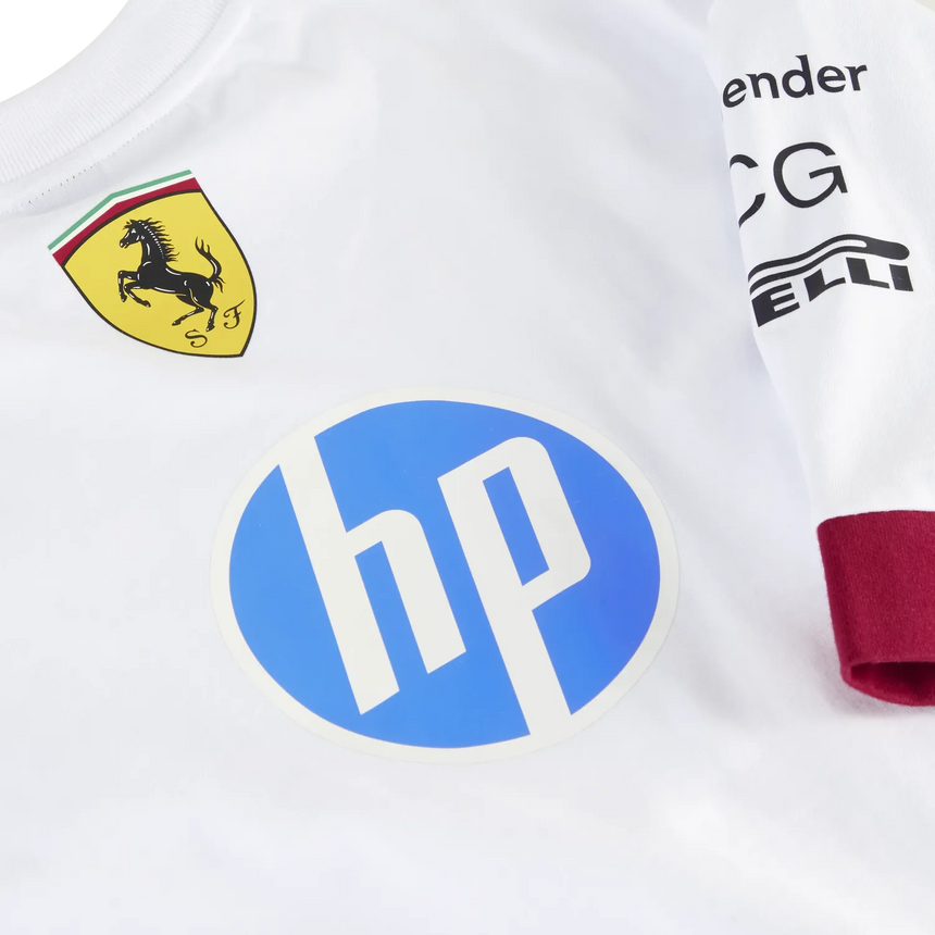 Camiseta extragrande de pilotos de Ferrari 🔥