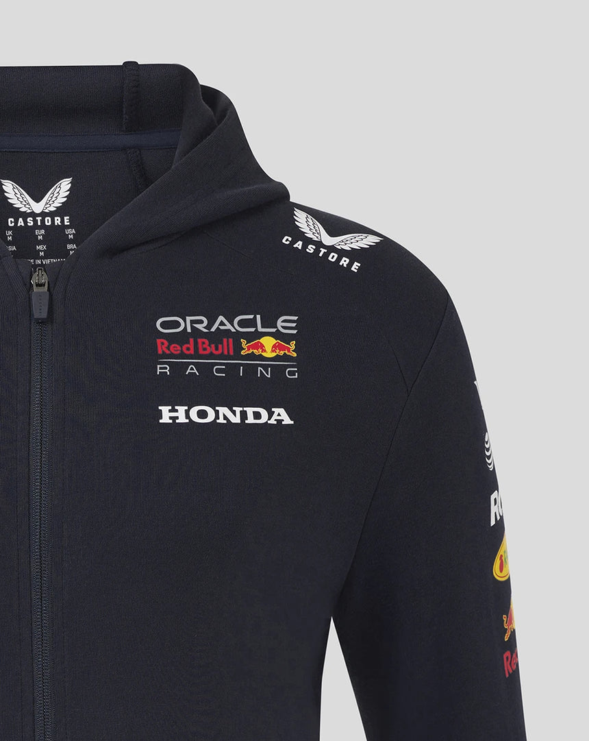 Sudadera con capucha y cremallera completa Red Bull Racing, cielo nocturno 🔥