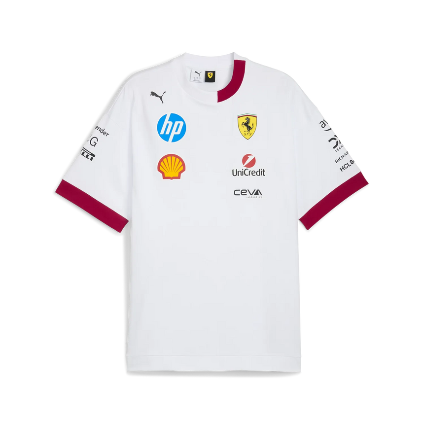 Camiseta extragrande de pilotos de Ferrari 🔥