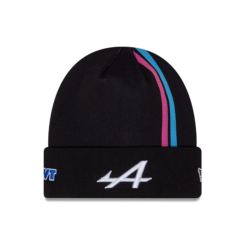 Gorra Alpine, New Era, Esteban Ocon, gorro, adulto, negro, 2024