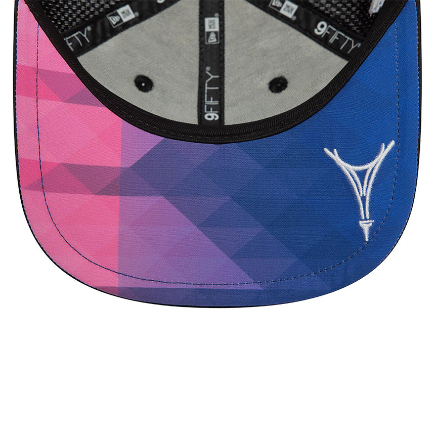 Gorra Alpine, New Era, Esteban Ocon, 9FIFTY, Adulto, Negro, 2024