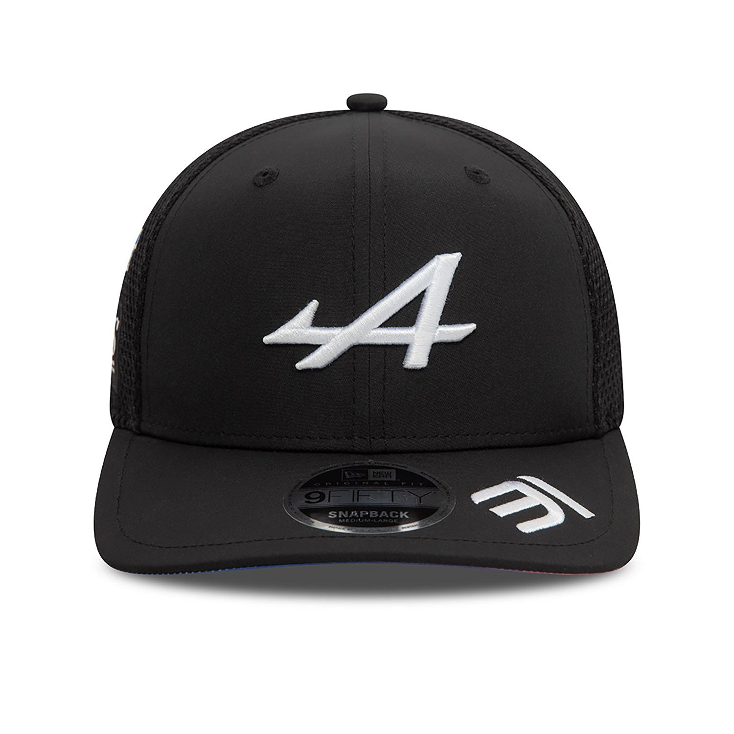 Gorra Alpine, New Era, Esteban Ocon, 9FIFTY, Adulto, Negro, 2024