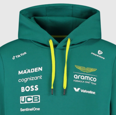 Sudadera de piloto Aston Martin AMF1, color verde 🔥