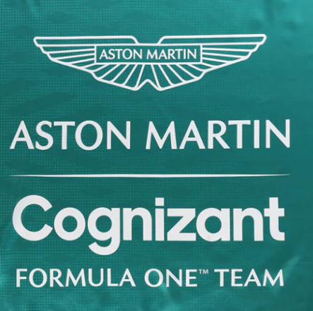 Bandera verde de la tribuna del equipo Aston Martin (2022)