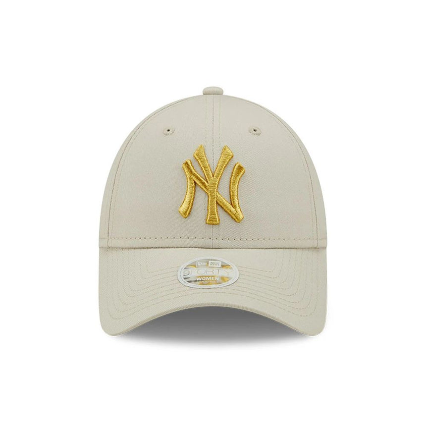 Gorra de béisbol de los Yankees de Nueva York, color beige