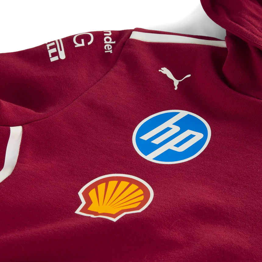 Sudadera con capucha del equipo Ferrari para niños 🔥