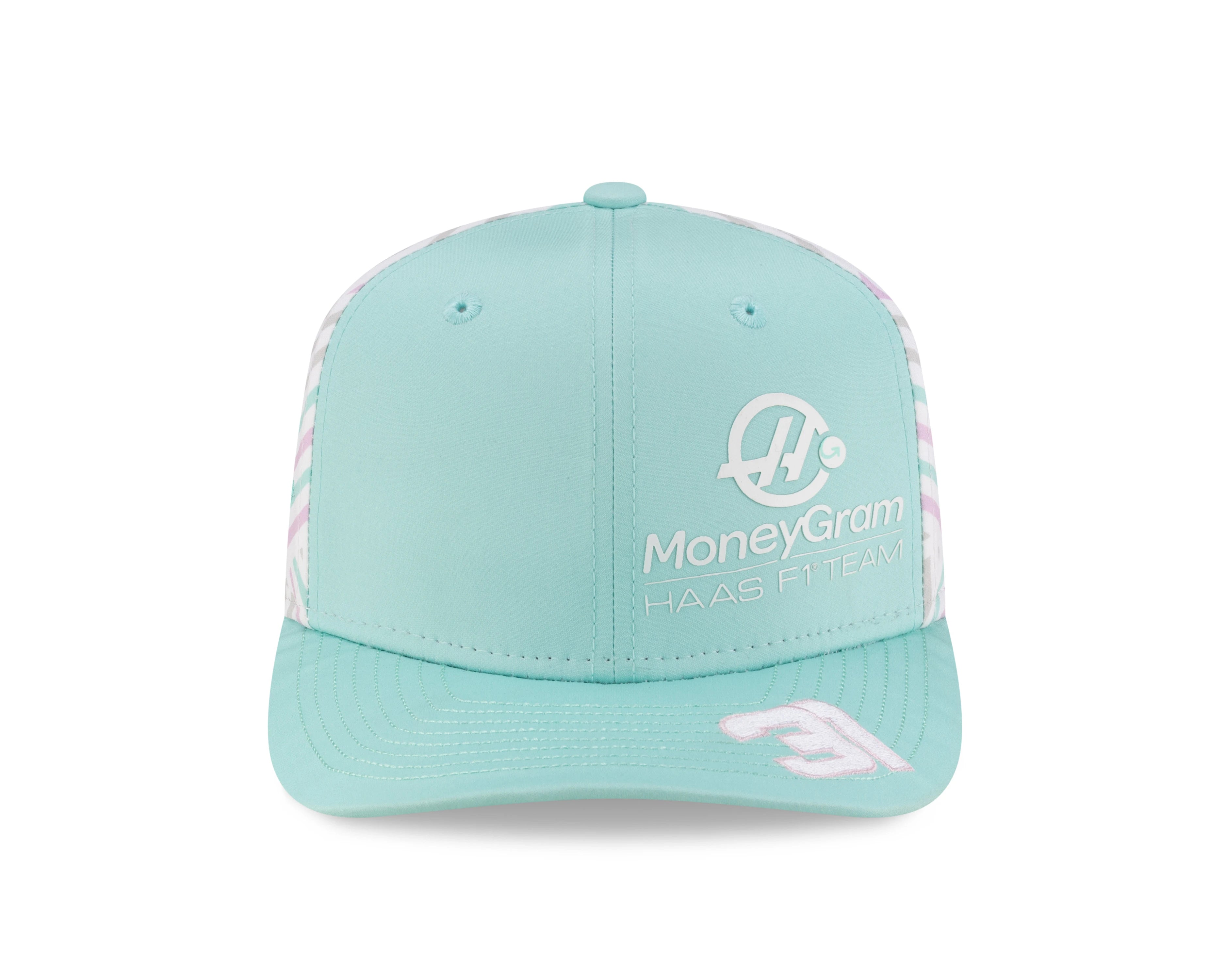 Gorra Haas F1 Miami KM 9SEVENTY SS, negra 🔥