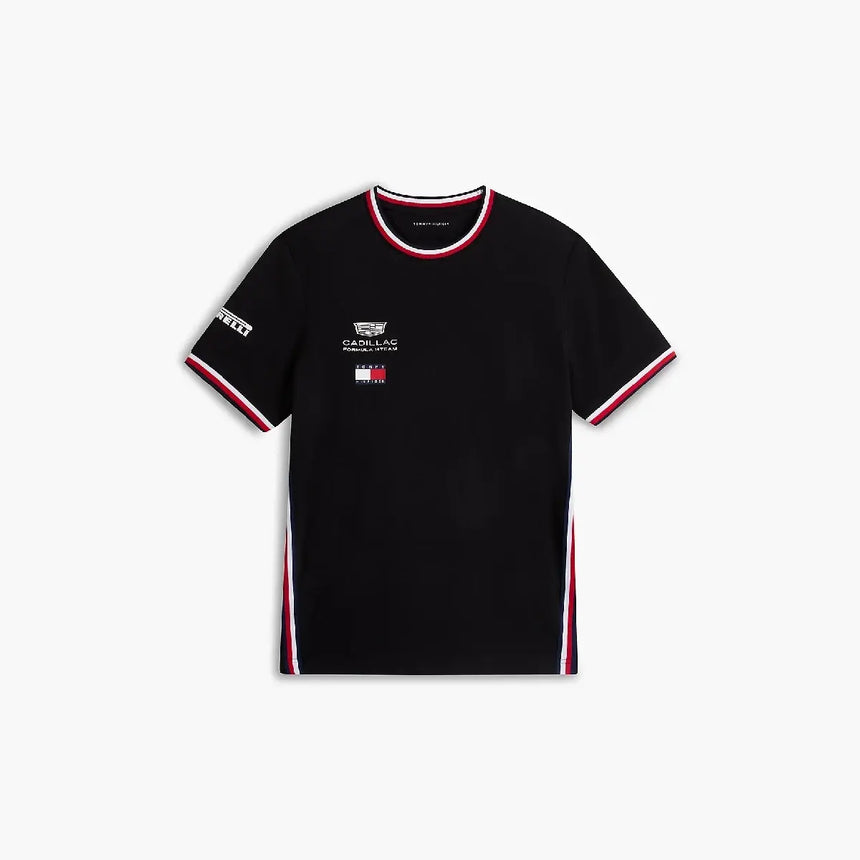 Cadillac F1 t-shirt, team, Tommy Hilfiger, black, 2026