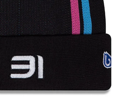 Gorra Alpine, New Era, Esteban Ocon, gorro, adulto, negro, 2024