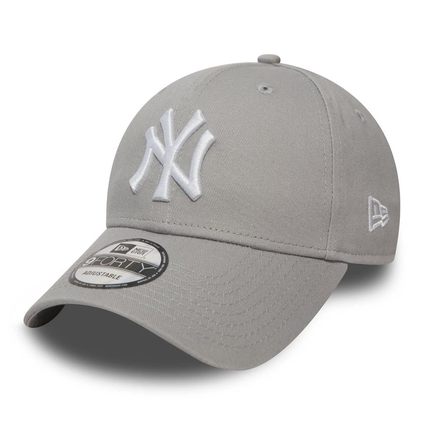 Gorra de béisbol gris de los Yankees de Nueva York