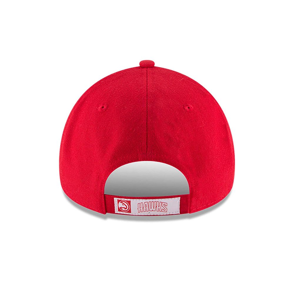 Gorra de béisbol roja de los Atlanta Hawks