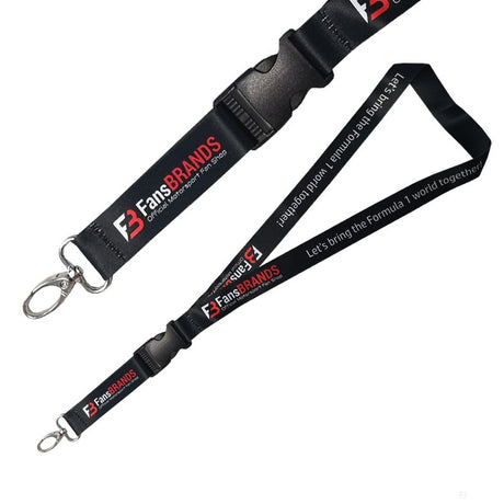 FansBrands Lanyard - Black - FansBRANDS®