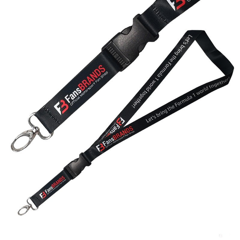 FansBrands Lanyard - Black - FansBRANDS®