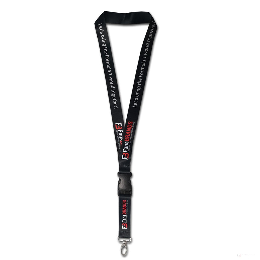 FansBrands Lanyard - Black - FansBRANDS®