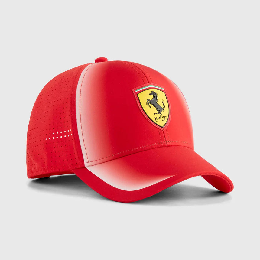Ferrari cap, team, red