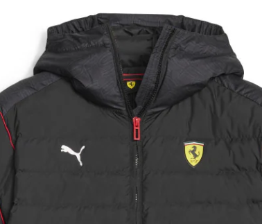 Ferrari padded jacket, Puma, Race MT7 Ecolite, black