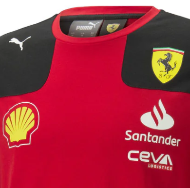 Camiseta Ferrari Sainz Rosso Corsa