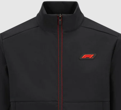 Chaqueta Softshell F1, negra