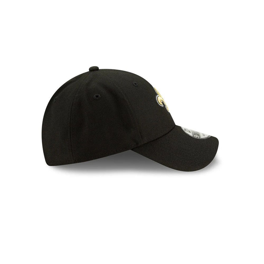 Gorra de béisbol negra de los New Orleans Saints