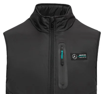 Chaleco Mercedes para hombre, negro