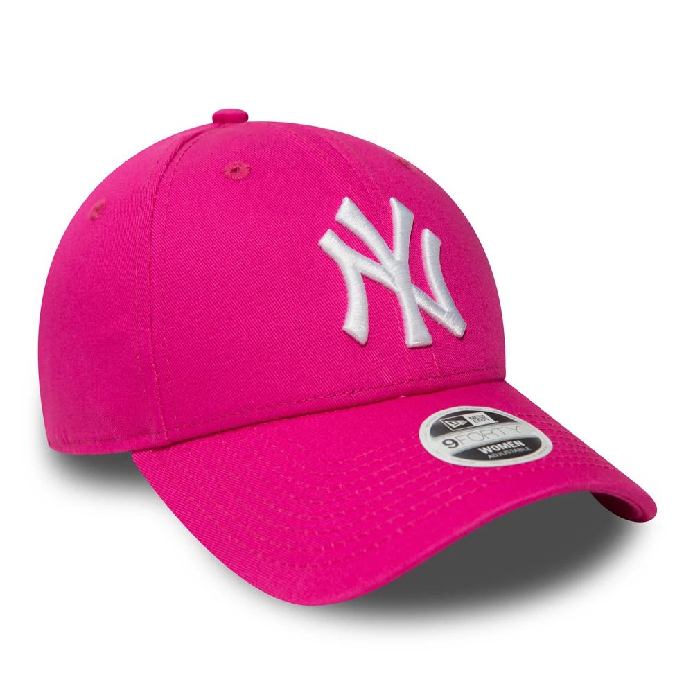 Gorra de béisbol rosa de los Yankees de Nueva York