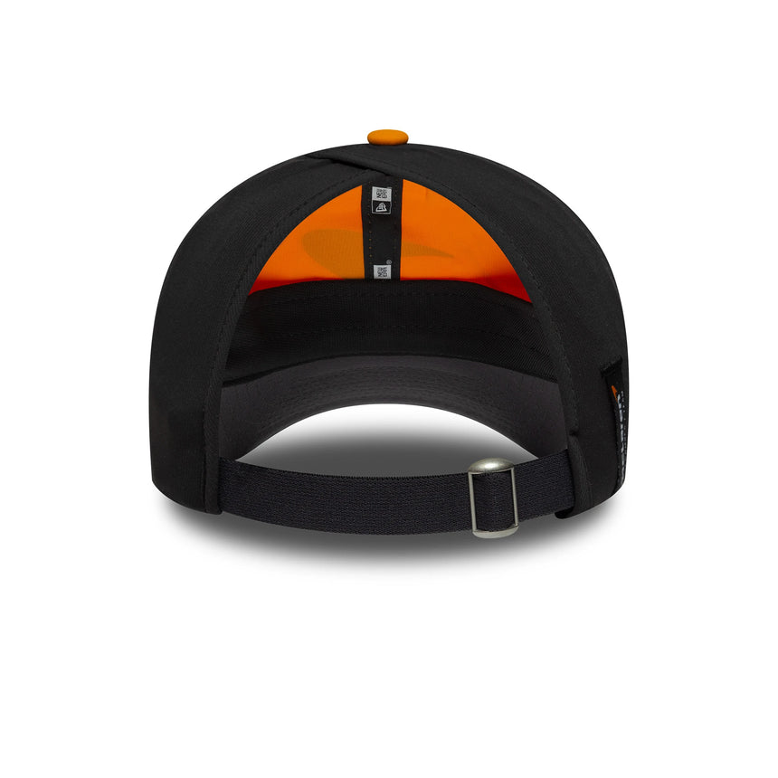 Gorra McLaren para mujer, color negro, con espalda abierta 🔥