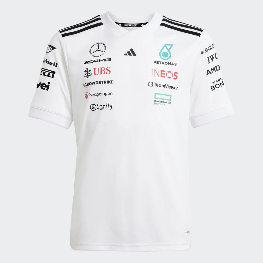 Mercedes Driver Jersey, kids, white š„