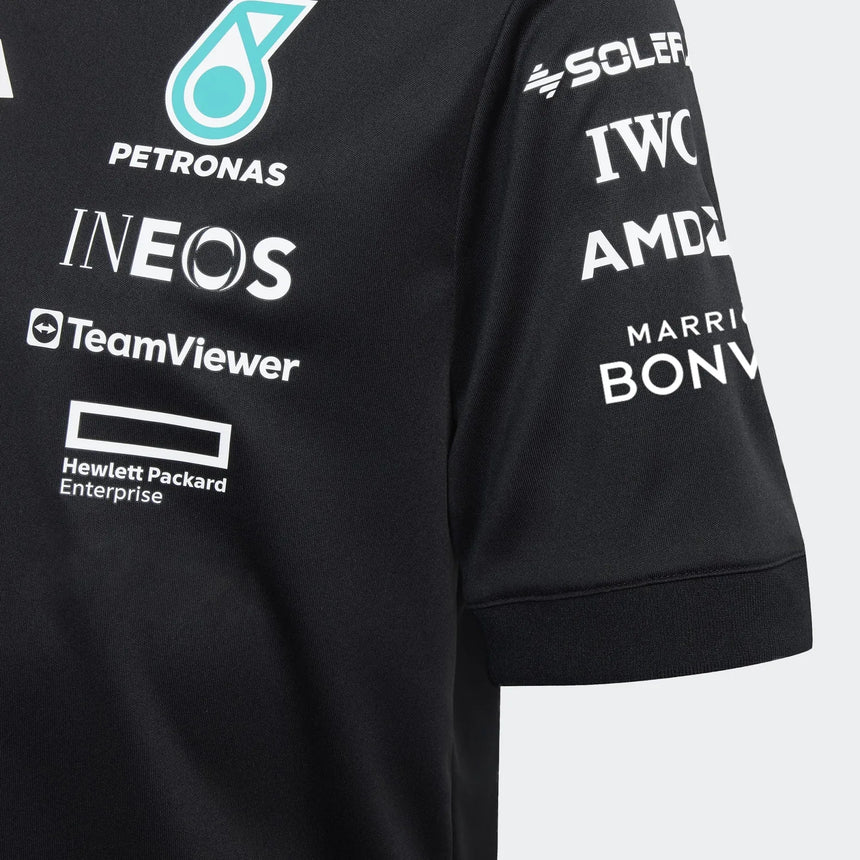 Camiseta de manga corta de piloto de Mercedes para niños 🔥