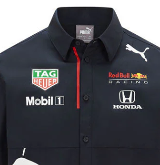 Red Bull Shirt, Puma Team, Blue, 2021