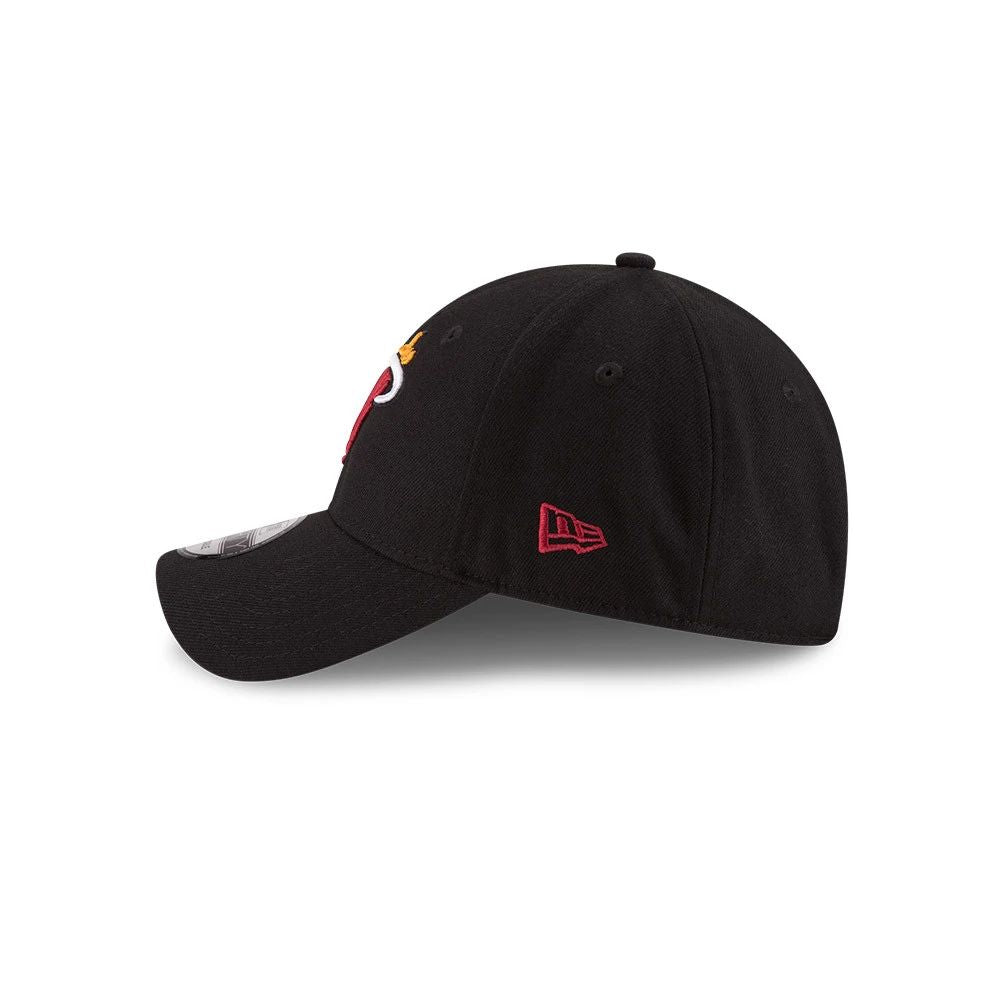 Gorra de béisbol negra de los Miami Heat