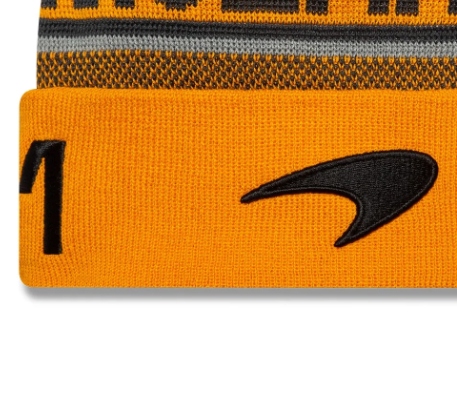McLaren Oscar Piastri Cuff Beanie, Black š„