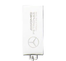 Mercedes Keychain, Black, 2021