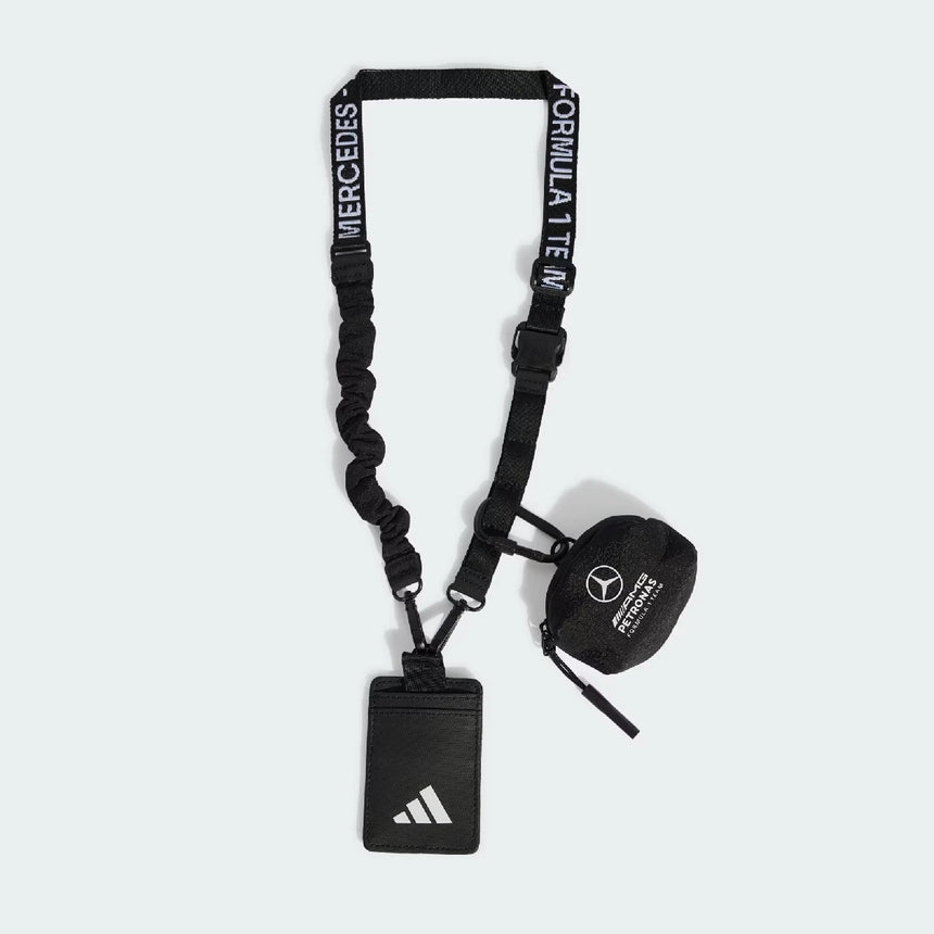 Mercedes lanyard, team, engineers, adidas, black