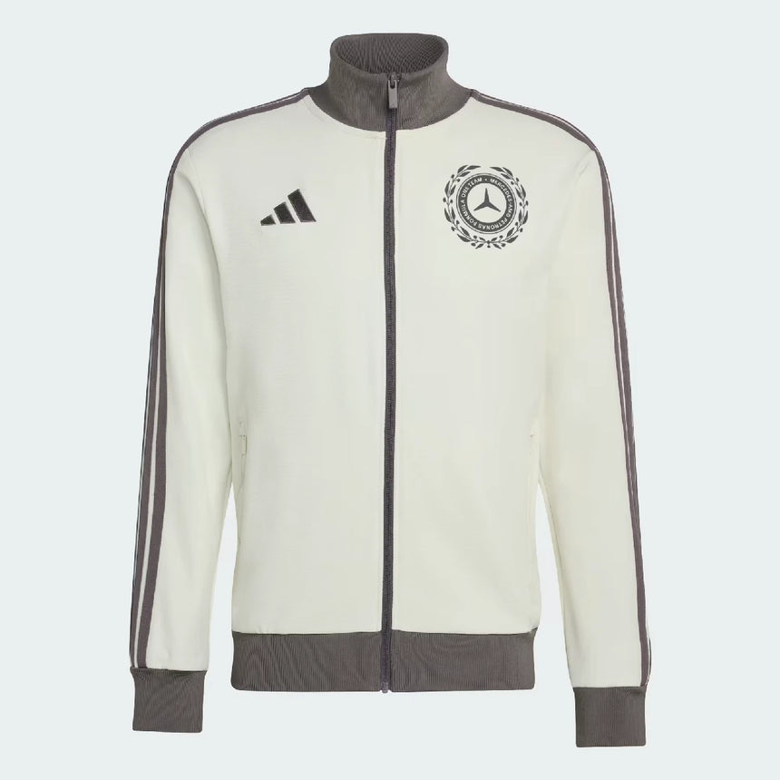 Mercedes, sweatshirt, Silver Arrows icon, adidas, white