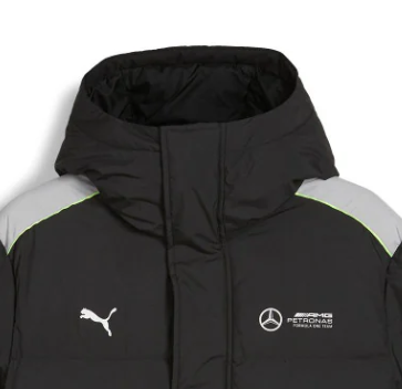 Mercedes jacket, Puma, MT7+ Ecolite Padded, black