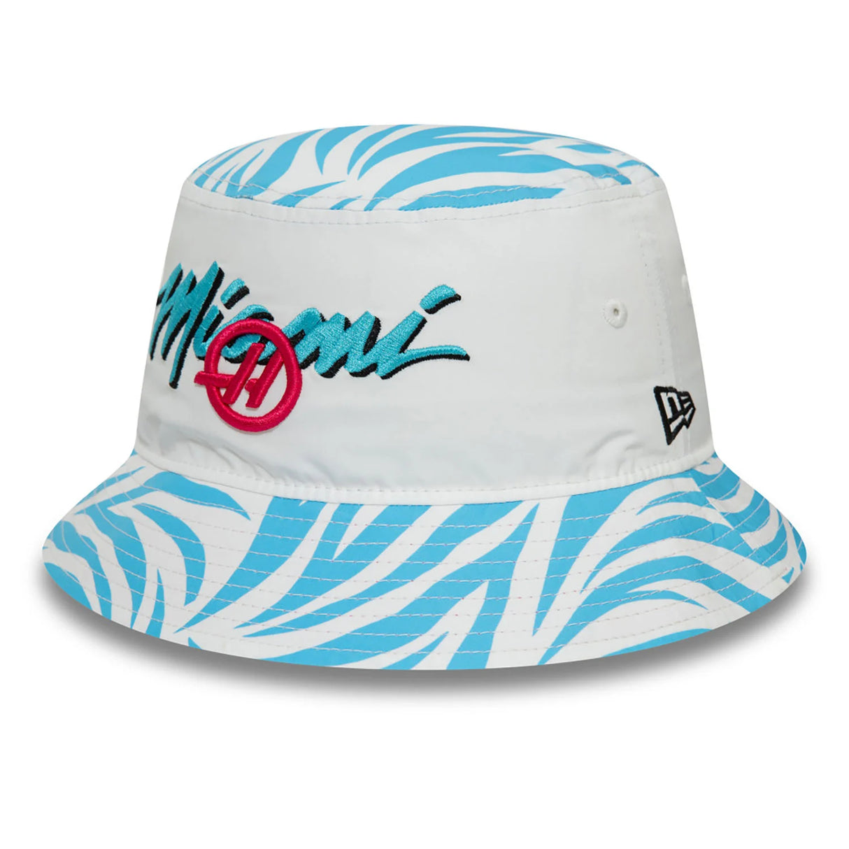 Sombrero de pescador Haas, New Era, Miami, adulto, blanco, 2024