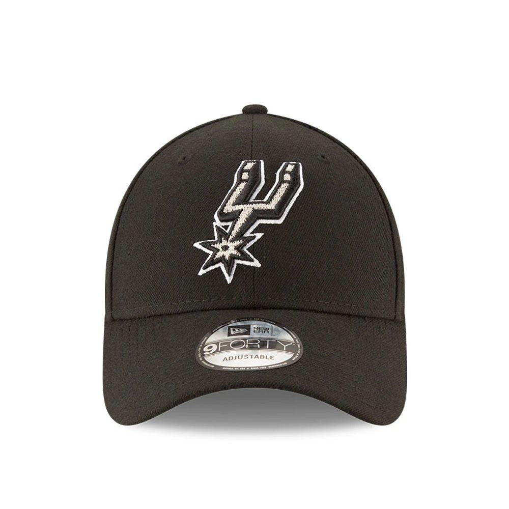 Gorra de béisbol de los San Antonio Spurs, negra