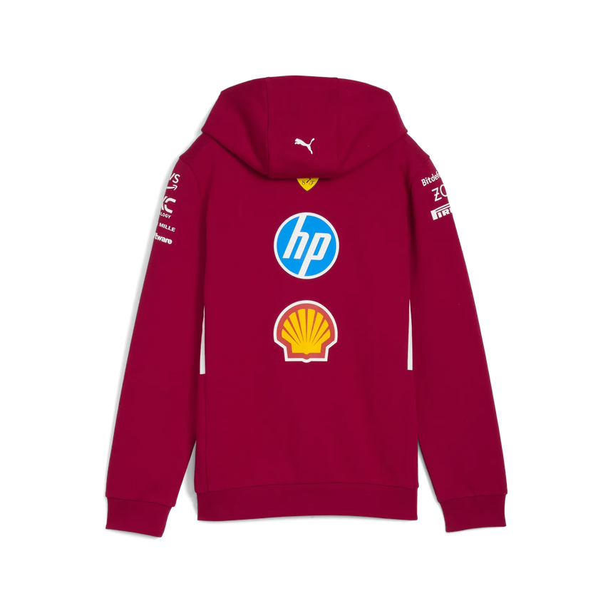 Sudadera con capucha del equipo Ferrari para niños 🔥