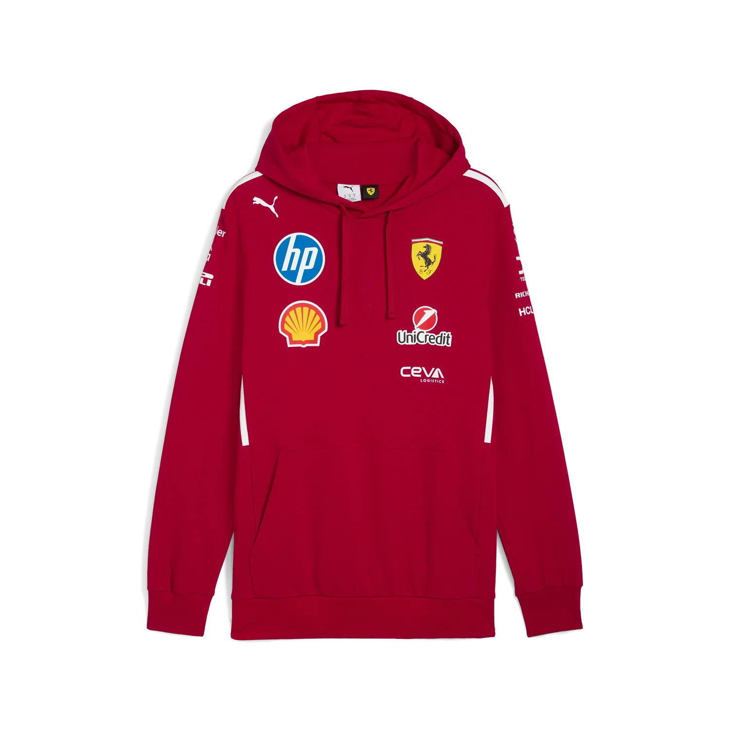 Sudadera con capucha del equipo Ferrari 🔥