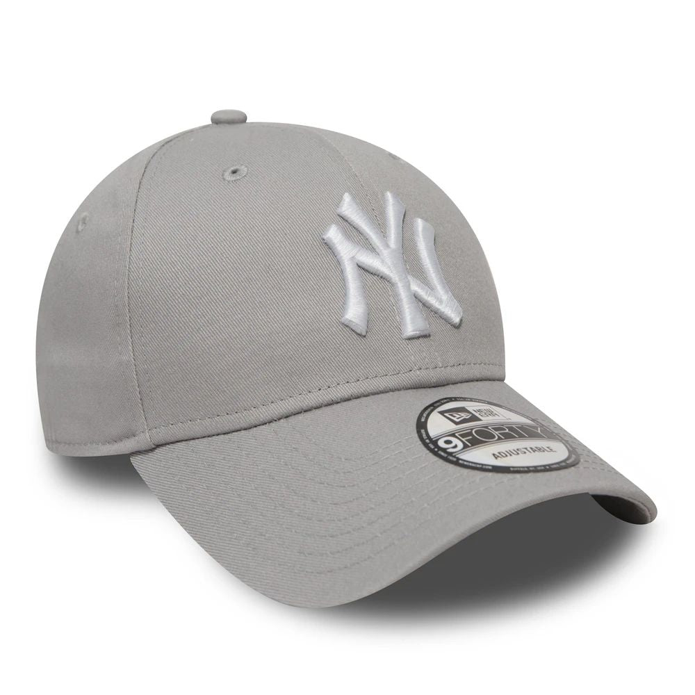 Gorra de béisbol gris de los Yankees de Nueva York