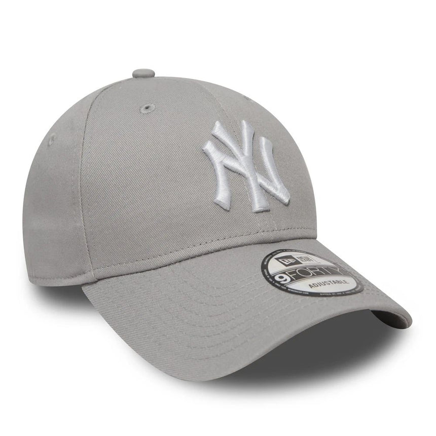 Gorra de béisbol gris de los Yankees de Nueva York