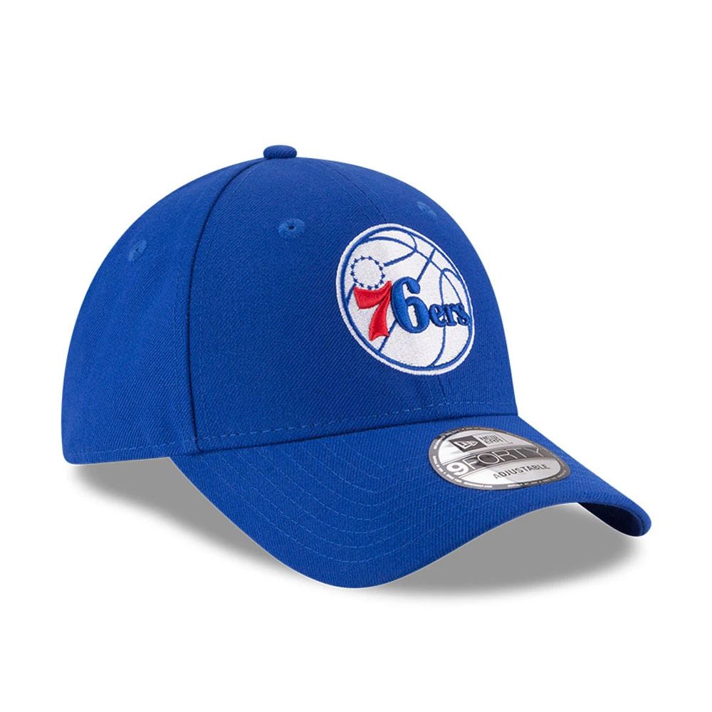 Gorra de béisbol azul de los Philadelphia 76ers
