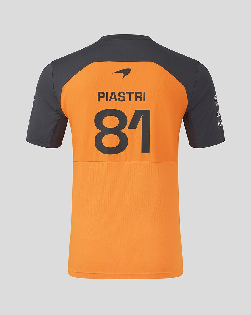 Camiseta con la configuración del equipo McLaren F1, Oscar Piastri 🔥
