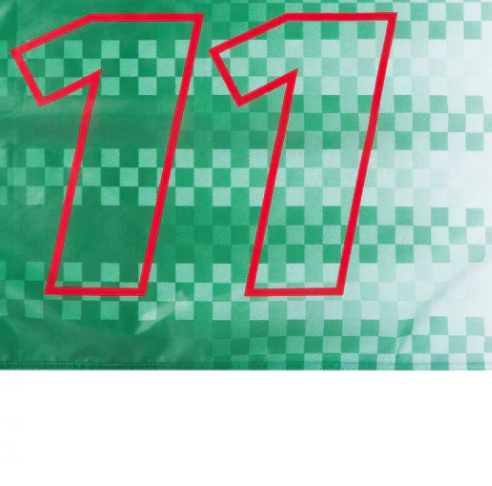 Bandera Red Bull, Sergio Pérez, 90x60 cm, Naranja, 2021