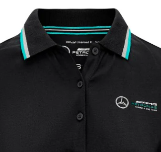 Mercedes Womens Polo, Black