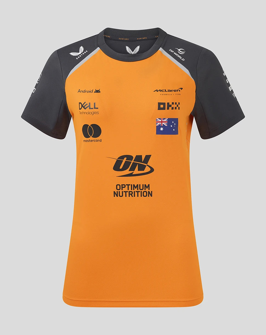 Camiseta de configuración del equipo McLaren F1, Oscar Piastri, mujer 🔥